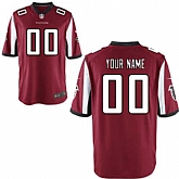 Men Nike Atlanta Falcons Customized Red Team Color Stitched NFL Game Jersey,baseball caps,new era cap wholesale,wholesale hats